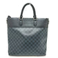 LOUIS VUITTON N41588 ニューポート カバン トートバッグ ダミエコバルトキャンバス ユニセックス ネイビーxブラック ブラック - brandshop-reference