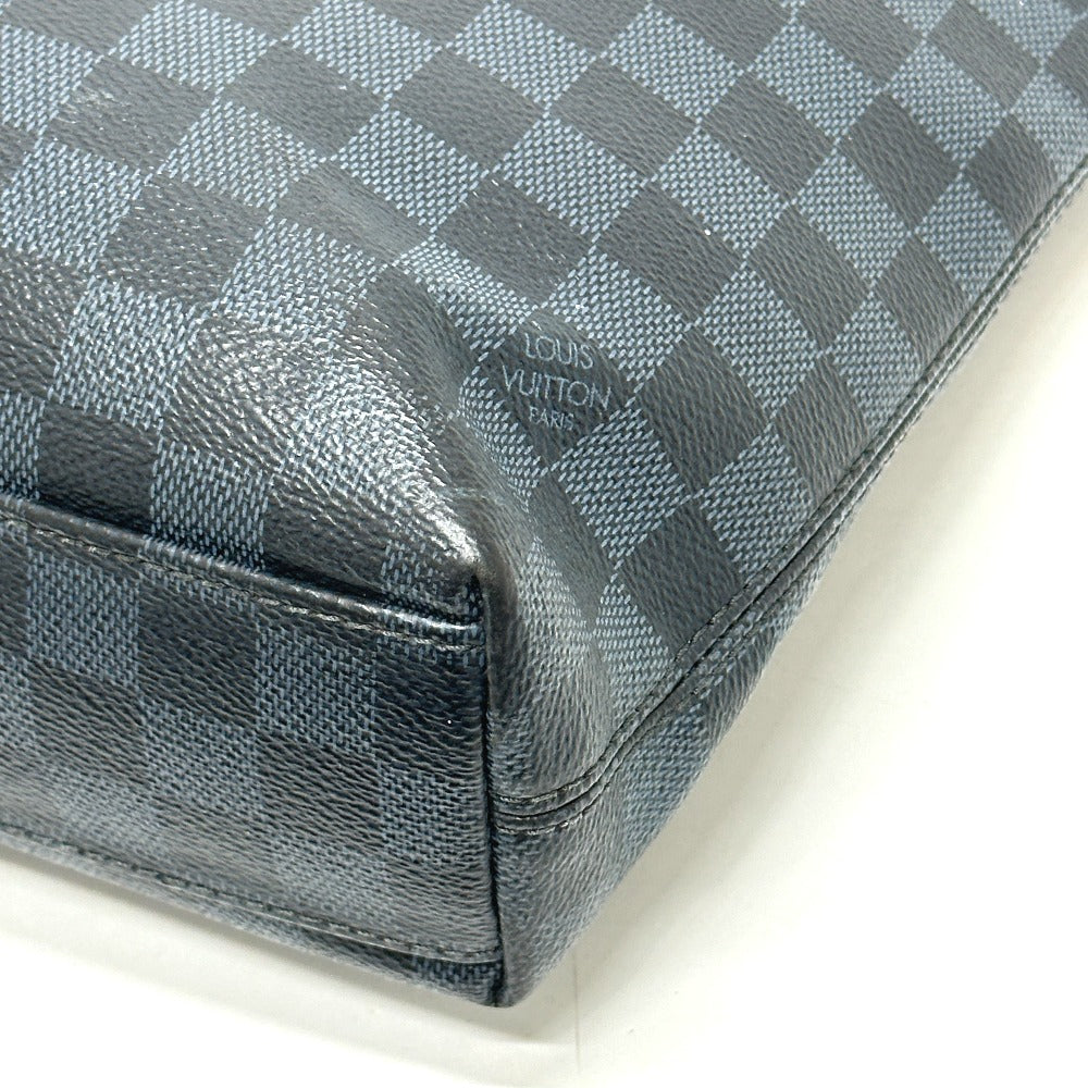 LOUIS VUITTON N41588 ニューポート カバン トートバッグ ダミエコバルトキャンバス ユニセックス ネイビーxブラック ブラック - brandshop-reference