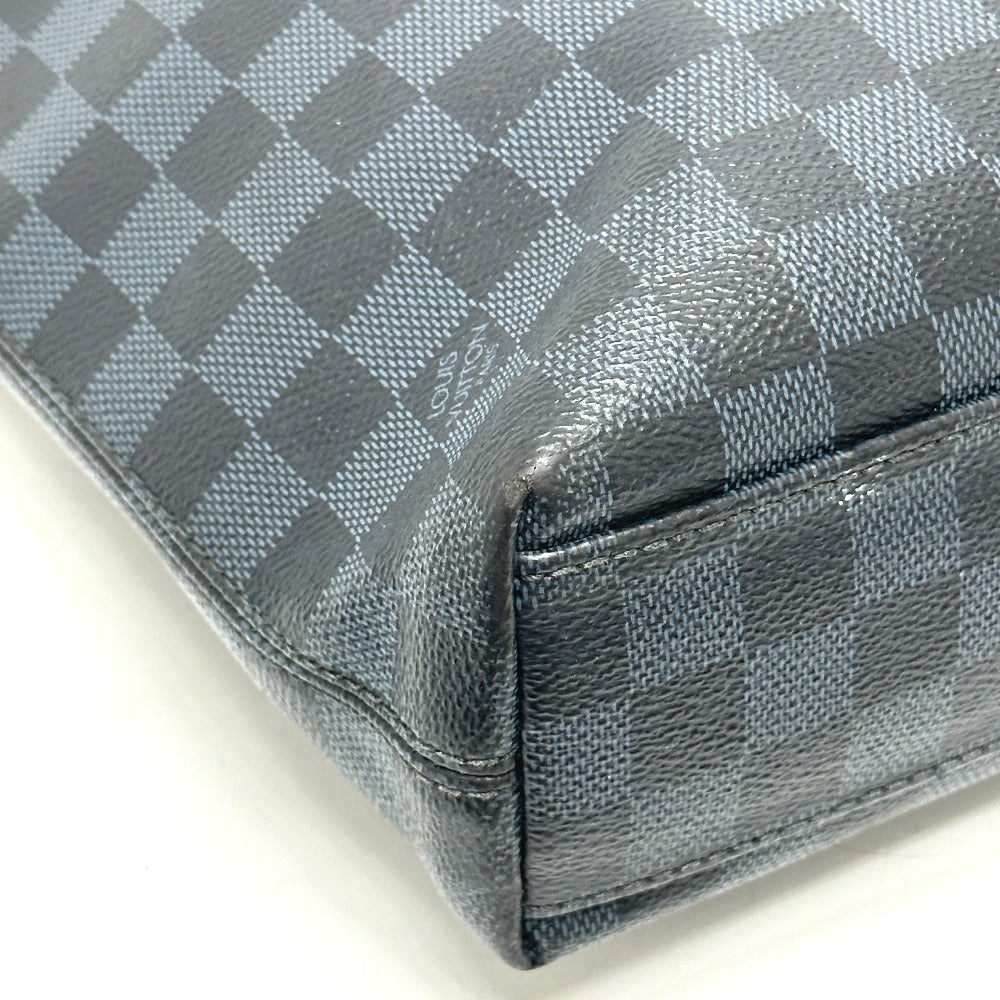 LOUIS VUITTON N41588 ニューポート カバン トートバッグ ダミエコバルトキャンバス ユニセックス ネイビーxブラック ブラック - brandshop-reference