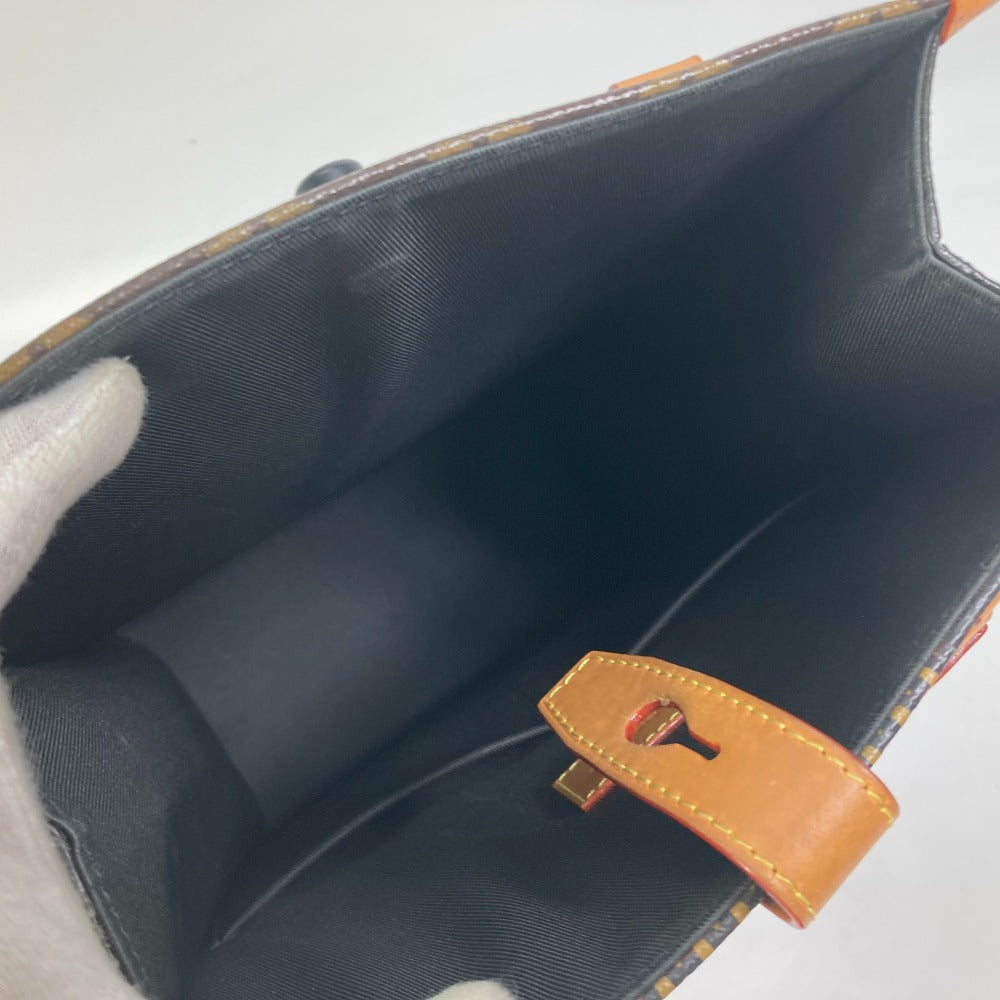 LOUIS VUITTON N40355 ダミエ ジャイアント NIGOコラボ ミニトート カバン 2WAY ショルダーバッグ 斜め掛け トートバッグ ダミエキャンバス メンズ ブラウン - brandshop-reference