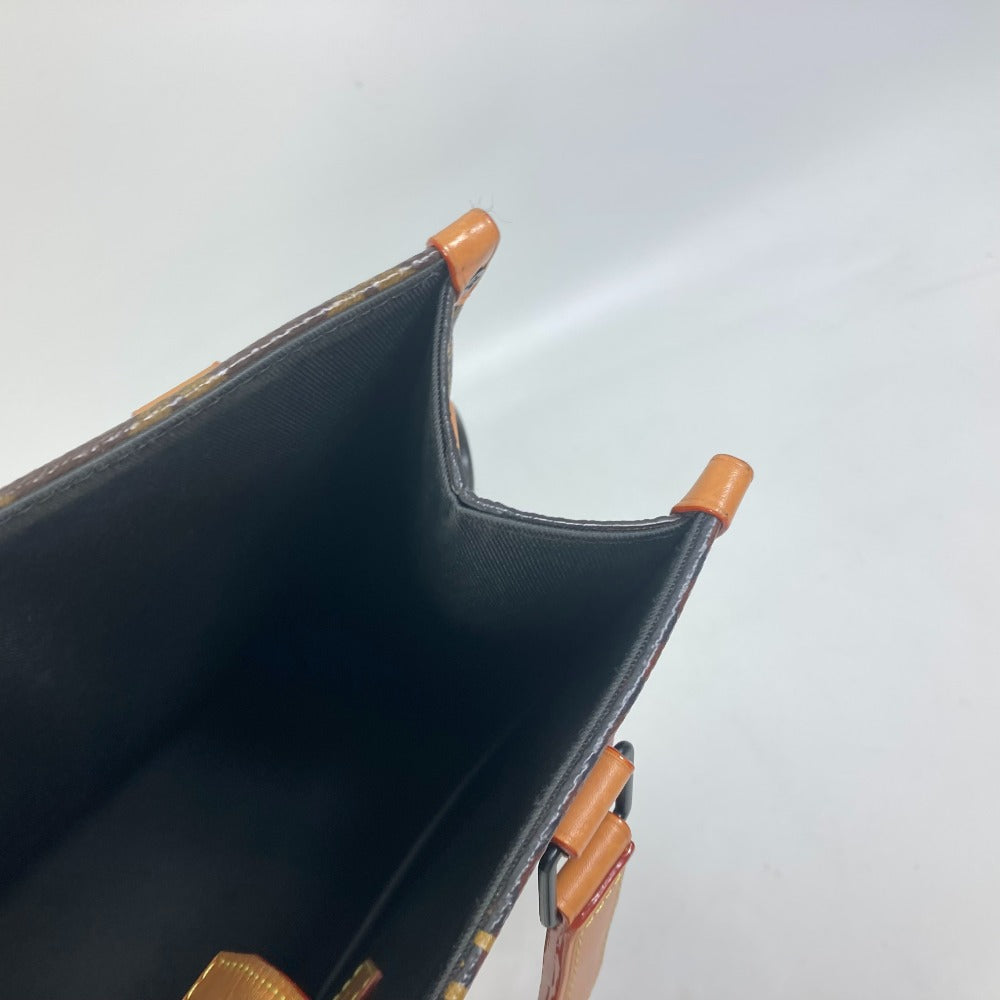 LOUIS VUITTON N40355 ダミエ ジャイアント NIGOコラボ ミニトート カバン 2WAY ショルダーバッグ 斜め掛け トートバッグ ダミエキャンバス メンズ ブラウン - brandshop-reference