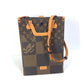 LOUIS VUITTON N40355 Damier Giant NIGO Collaboration Mini Tote Bag, 2-Way Shoulder Bag/Crossbody Bag, Damier Canvas, Men's, Brown