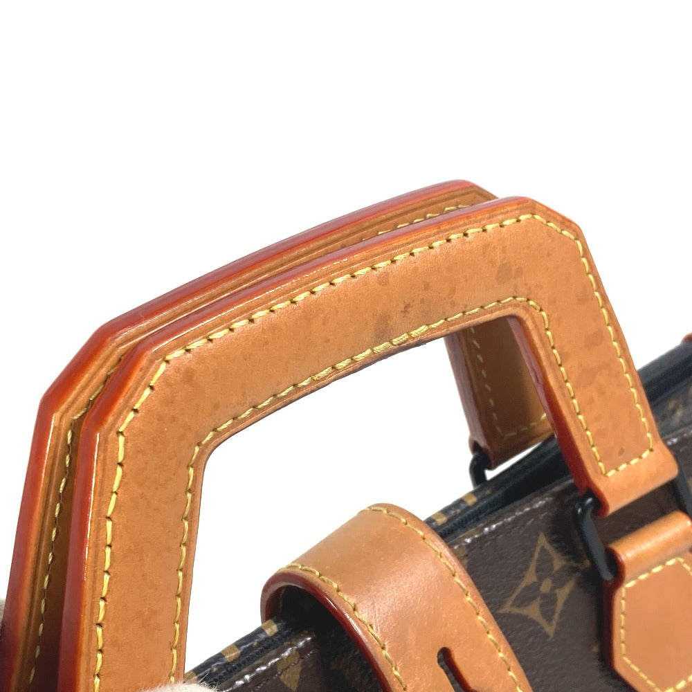 LOUIS VUITTON N40355 Damier Giant NIGO Collaboration Mini Tote Bag, 2-Way Shoulder Bag/Crossbody Bag, Damier Canvas, Men's, Brown