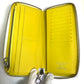 LOUIS VUITTON M80852 Logo Zippy Wallet Vertical Everyday LV Long Wallet Taurillon Leather Men's Yellow
