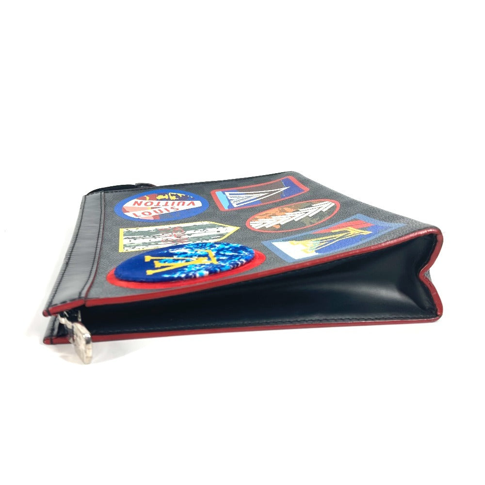 LOUIS VUITTON N60134 ダミエグラフィット LVアルプスコレクション ポシェット・ヴォワヤージュMM カバン セカンドバッグ クラッチバッグ ダミエグラフィットキャンバス ユニセックス ブラック - brandshop-reference