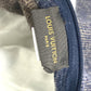 LOUIS VUITTON M70336 ロゴ ピロー 枕 インテリア クッション ウール レディース ネイビー