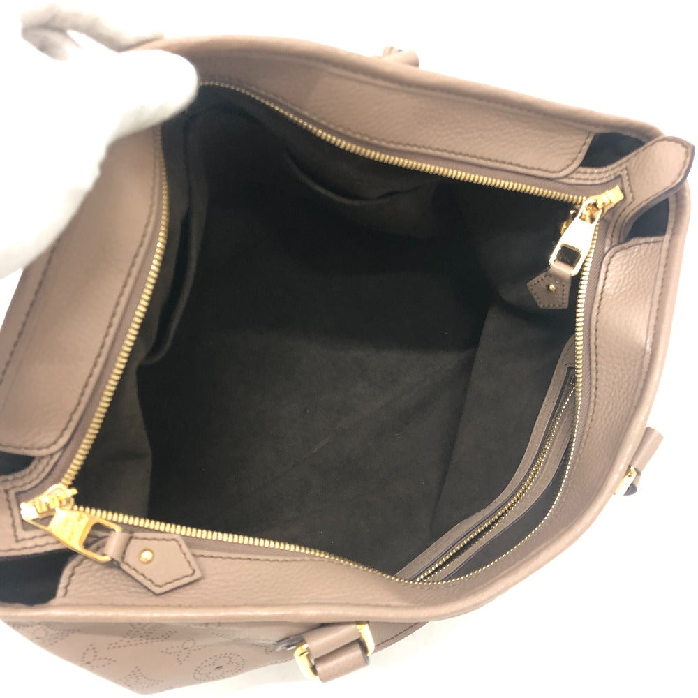 LOUIS VUITTON M93175 Stella PM Bag 2WAY Tote Bag Crossbody Handbag Monogram Mahina Ladies Beige