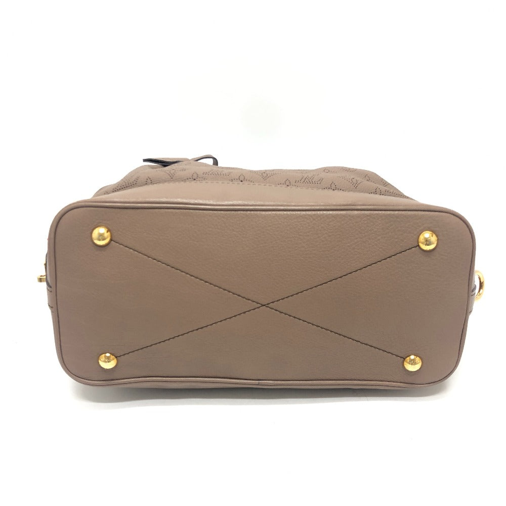 LOUIS VUITTON M93175 Stella PM Bag 2WAY Tote Bag Crossbody Handbag Monogram Mahina Ladies Beige