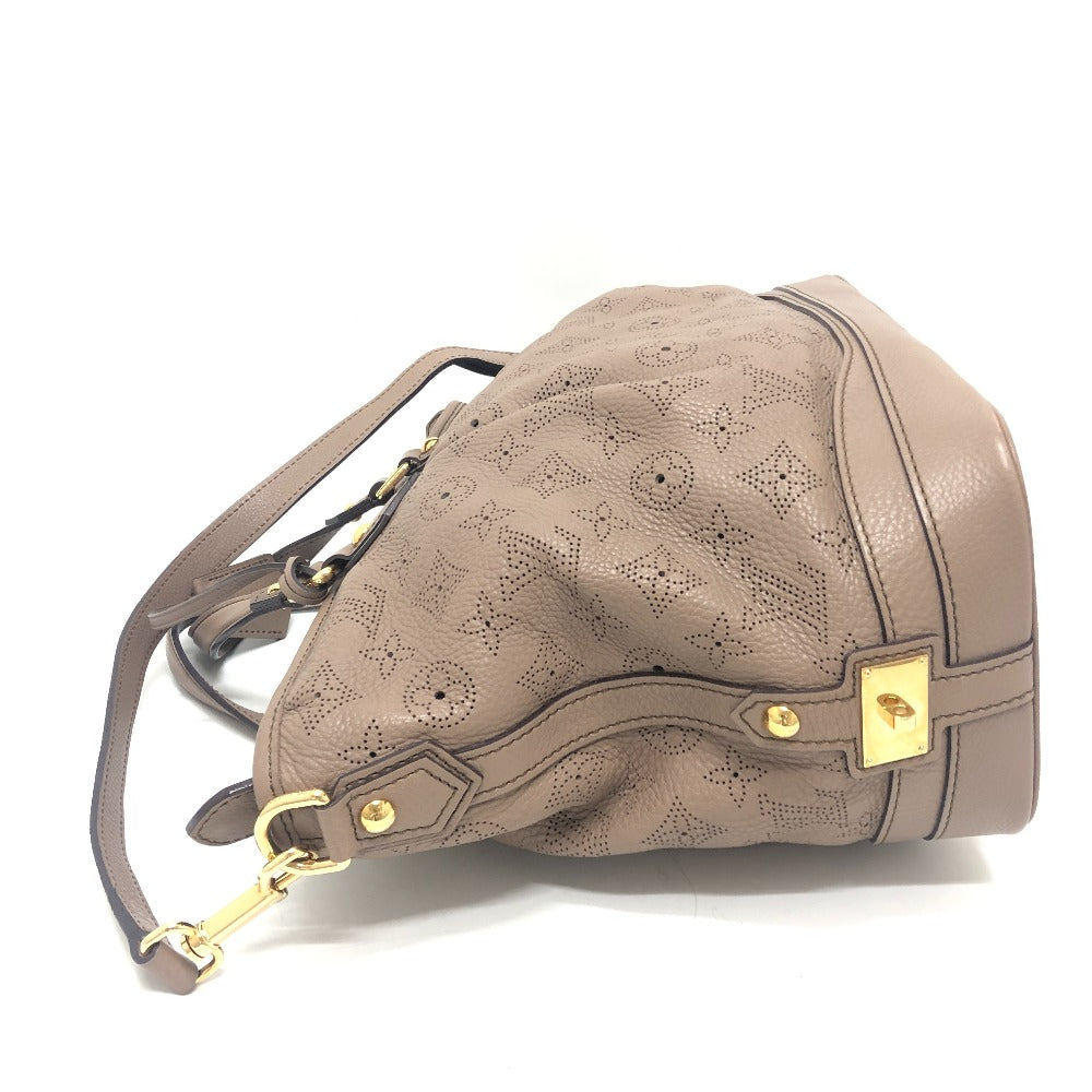 LOUIS VUITTON M93175 Stella PM Bag 2WAY Tote Bag Crossbody Handbag Monogram Mahina Ladies Beige