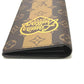 LOUIS VUITTON M81008 Monogram NIGO Collaboration Portefeuille Brazza Long Wallet, Bifold, Monogram Canvas, Men's, Brown