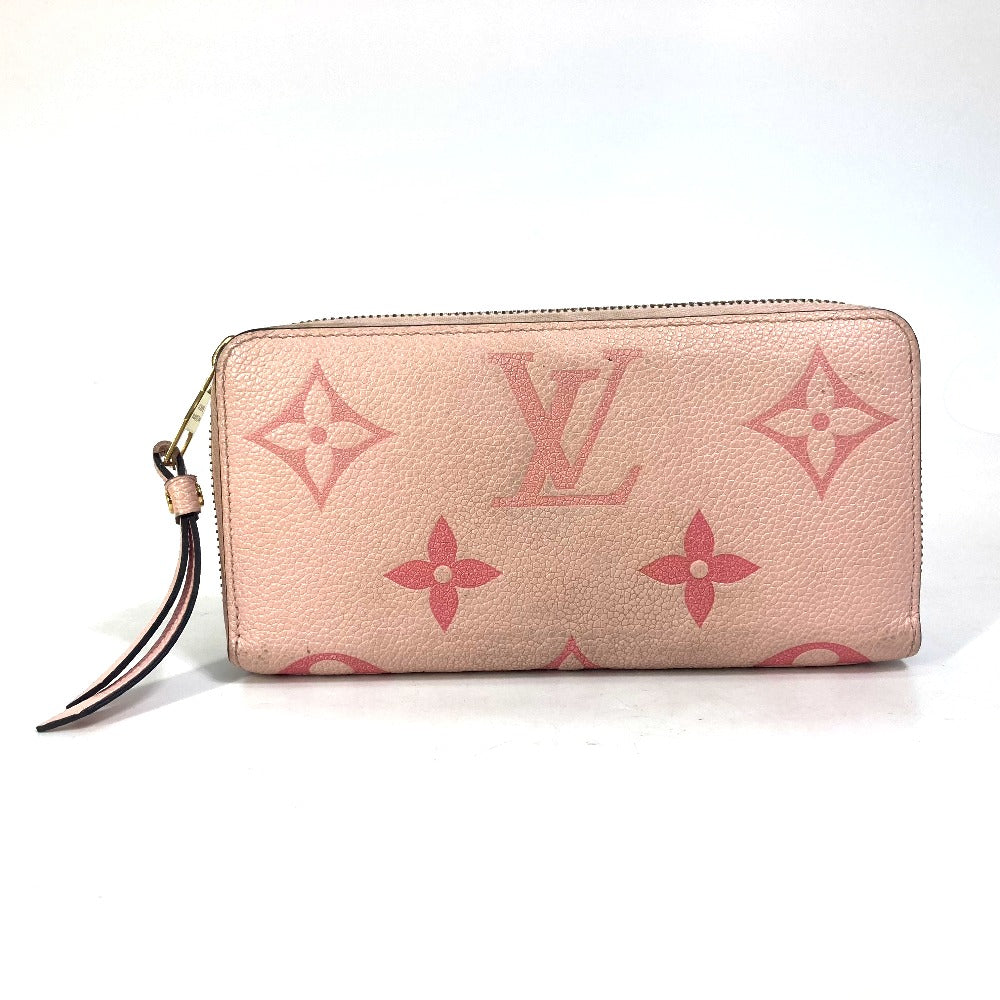 LOUIS VUITTON M80403 モノグラムアンプラント バイ・ザ・プール ジッピーウォレット 長財布 モノグラムアンプラントレザー レディース ブトンドローズ ピンク