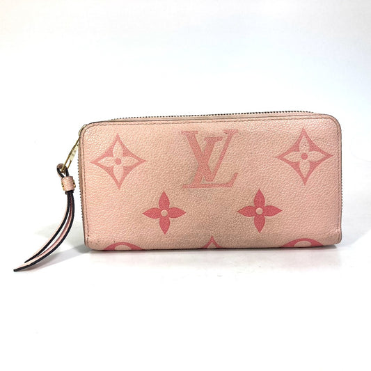 LOUIS VUITTON M80403 モノグラムアンプラント バイ・ザ・プール ジッピーウォレット 長財布 モノグラムアンプラントレザー レディース ブトンドローズ ピンク