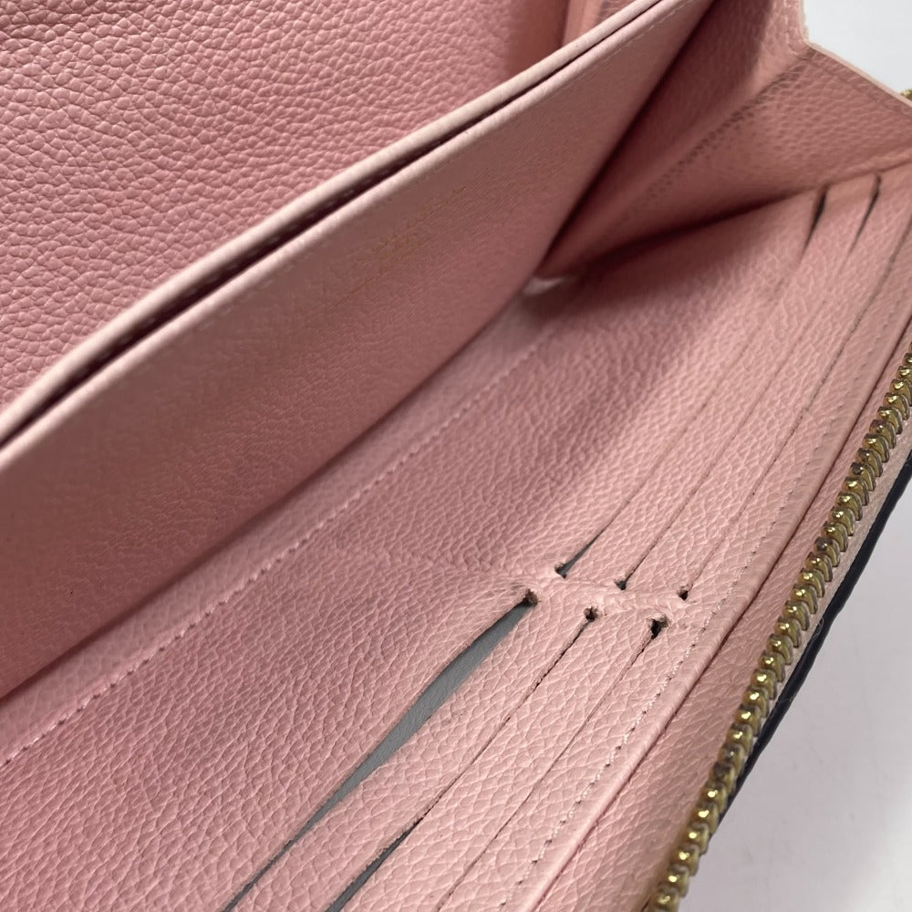 LOUIS VUITTON M80403 モノグラムアンプラント バイ・ザ・プール ジッピーウォレット 長財布 モノグラムアンプラントレザー レディース ブトンドローズ ピンク