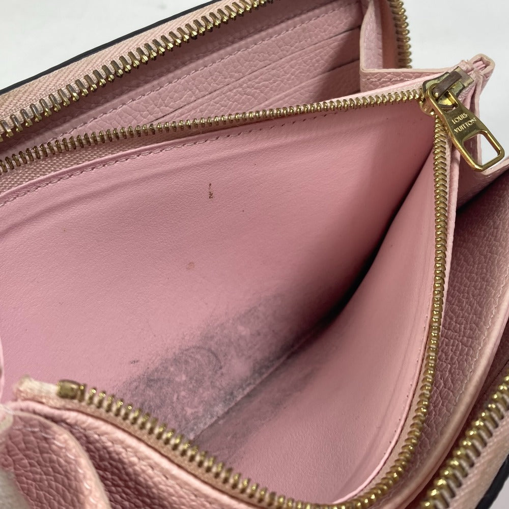 LOUIS VUITTON M80403 モノグラムアンプラント バイ・ザ・プール ジッピーウォレット 長財布 モノグラムアンプラントレザー レディース ブトンドローズ ピンク