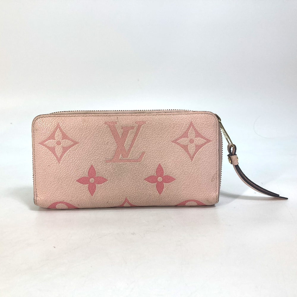LOUIS VUITTON M80403 モノグラムアンプラント バイ・ザ・プール ジッピーウォレット 長財布 モノグラムアンプラントレザー レディース ブトンドローズ ピンク