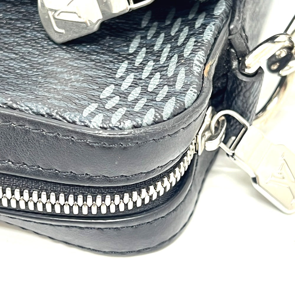 LOUIS VUITTON N50017 グラフィット3D トリオ メッセンジャー カバン ショルダーバッグ ダミエグラフィットキャンバス ユニセックス ブラック
