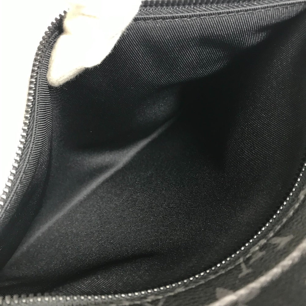 LOUIS VUITTON M63373 モノグラムエクリプスグレーズ 日本 東京 新宿伊勢丹限定 ポシェット・コスモス カバン ポーチ クラッチバッグ ビニール メンズ ブラック