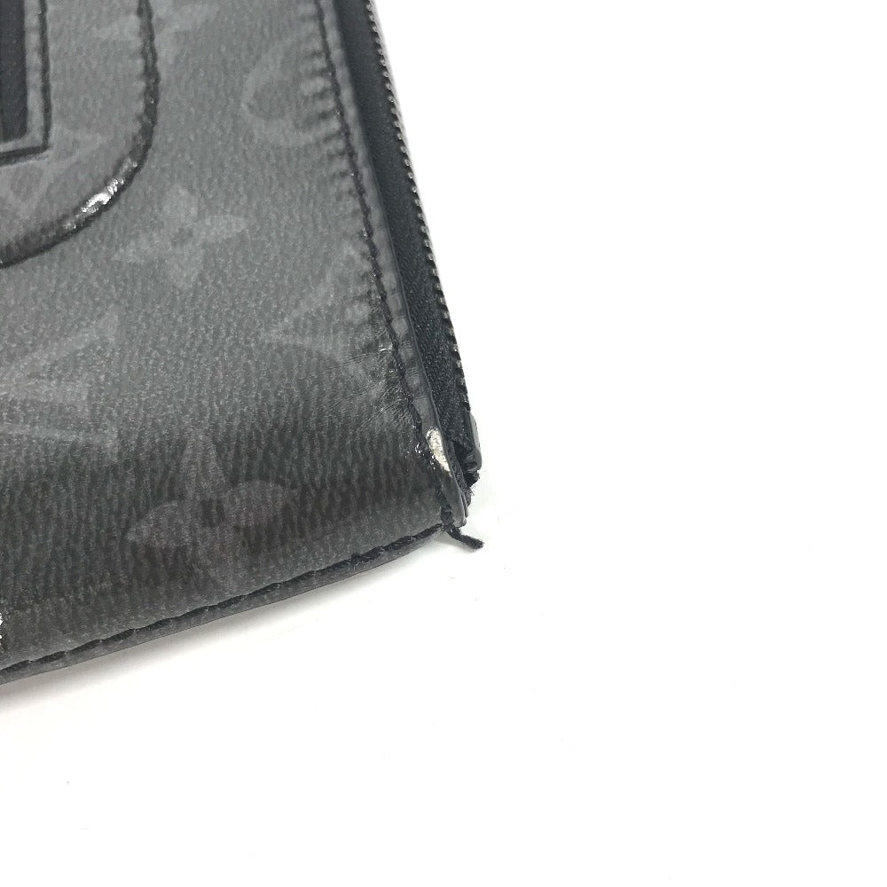 LOUIS VUITTON M63373 モノグラムエクリプスグレーズ 日本 東京 新宿伊勢丹限定 ポシェット・コスモス カバン ポーチ クラッチバッグ ビニール メンズ ブラック