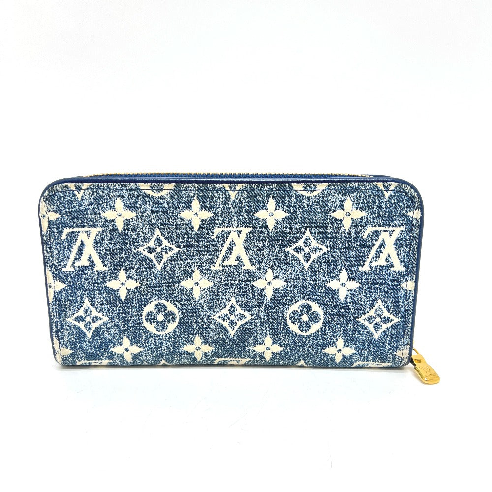 LOUIS VUITTON M81226 モノグラム・ジャガード デニム ジッピー