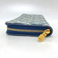 LOUIS VUITTON M81226 Monogram Jacquard Denim Zippy Wallet Round Zipper Wallet Long Wallet Denim Ladies Blue