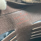 LOUIS VUITTON N41219 Damier Pochette Saint Paul Pouch with Strap, Men's Second Bag, Damier Canvas, Ebene Brown