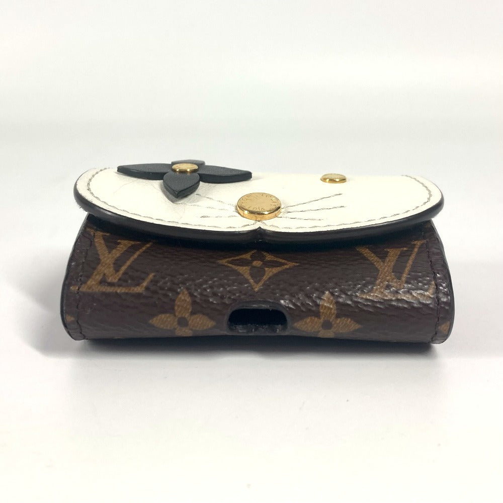 LOUIS VUITTON GI0566 モノグラム エテュイ・イヤホン キャット 猫 イヤホンケース AirPods Pro エアポッズ イヤフォンケース モノグラムキャンバス ユニセックス ブラウン - brandshop-reference