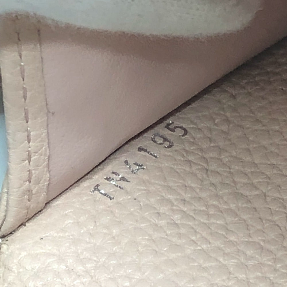 LOUIS VUITTON M60145 Monogram Mahina Portefeuille Iris Wallet Long Wallet Long Wallet Monogram Mahina Leather Magnolia Pink