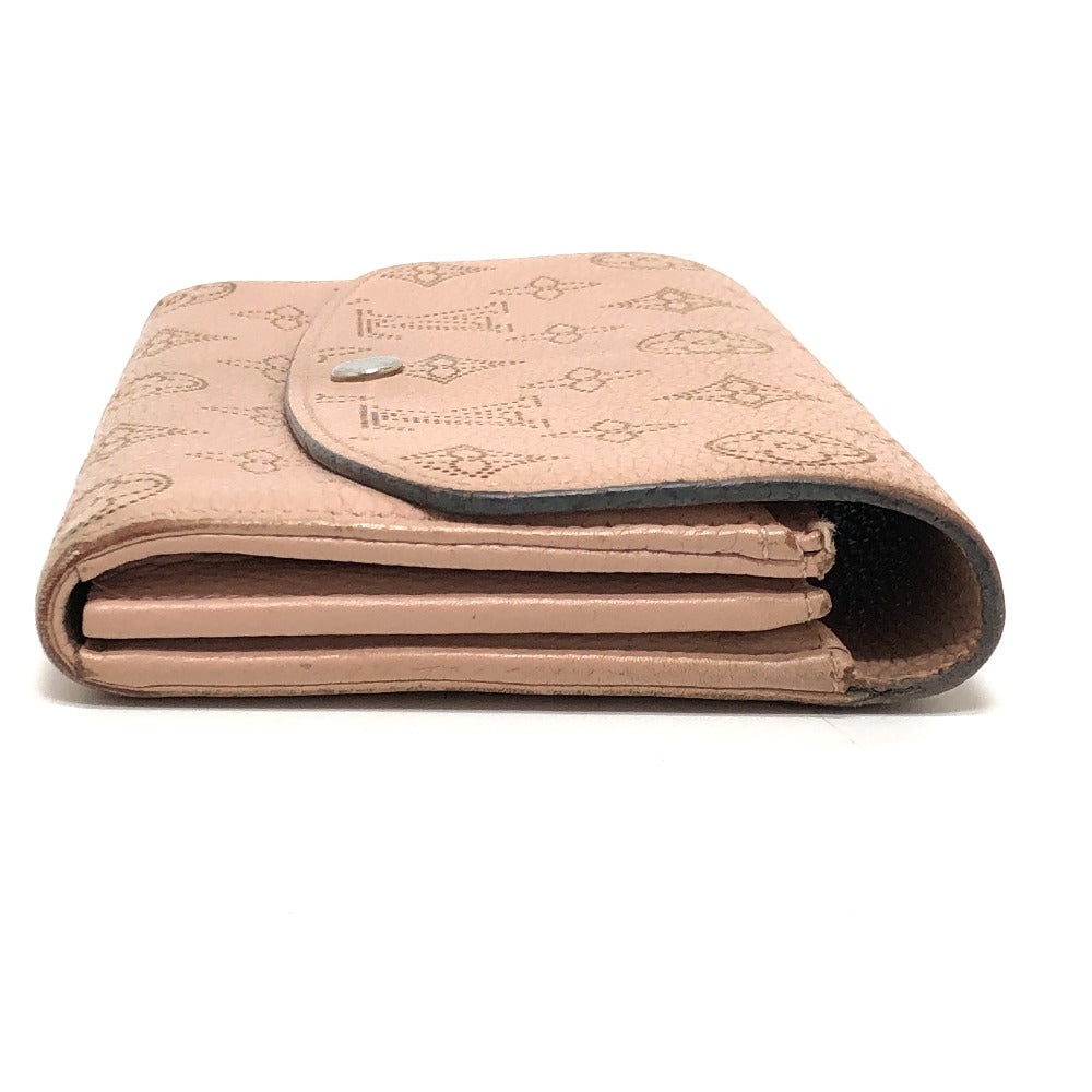 LOUIS VUITTON M60145 Monogram Mahina Portefeuille Iris Wallet Long Wallet Long Wallet Monogram Mahina Leather Magnolia Pink