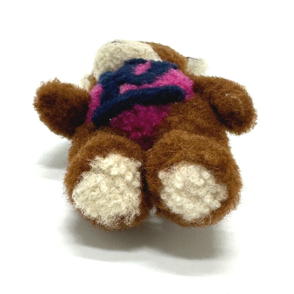 LOUIS VUITTON M69854 ポルト クレ LVテディベア バッグチャーム キーホルダー モヘア レディース ブラウン - brandshop-reference