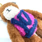 LOUIS VUITTON M69854 ポルト クレ LVテディベア バッグチャーム キーホルダー モヘア レディース ブラウン - brandshop-reference