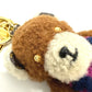 LOUIS VUITTON M69854 ポルト クレ LVテディベア バッグチャーム キーホルダー モヘア レディース ブラウン - brandshop-reference