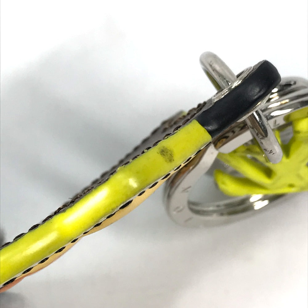 LOUIS VUITTON MP2922 LV Friends Monogram Porte-Clés LV Scarecrow Bag Charm Keychain Leather Men's Multicolor