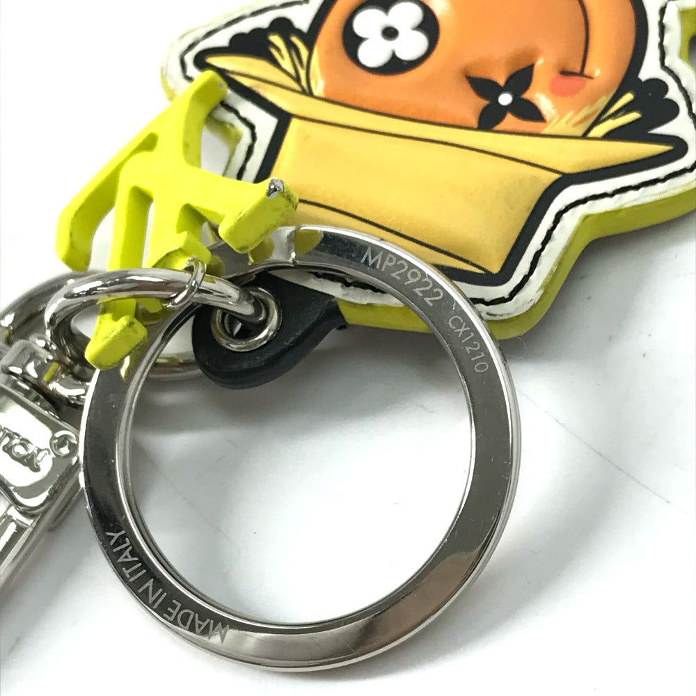 LOUIS VUITTON MP2922 LV Friends Monogram Porte-Clés LV Scarecrow Bag Charm Keychain Leather Men's Multicolor