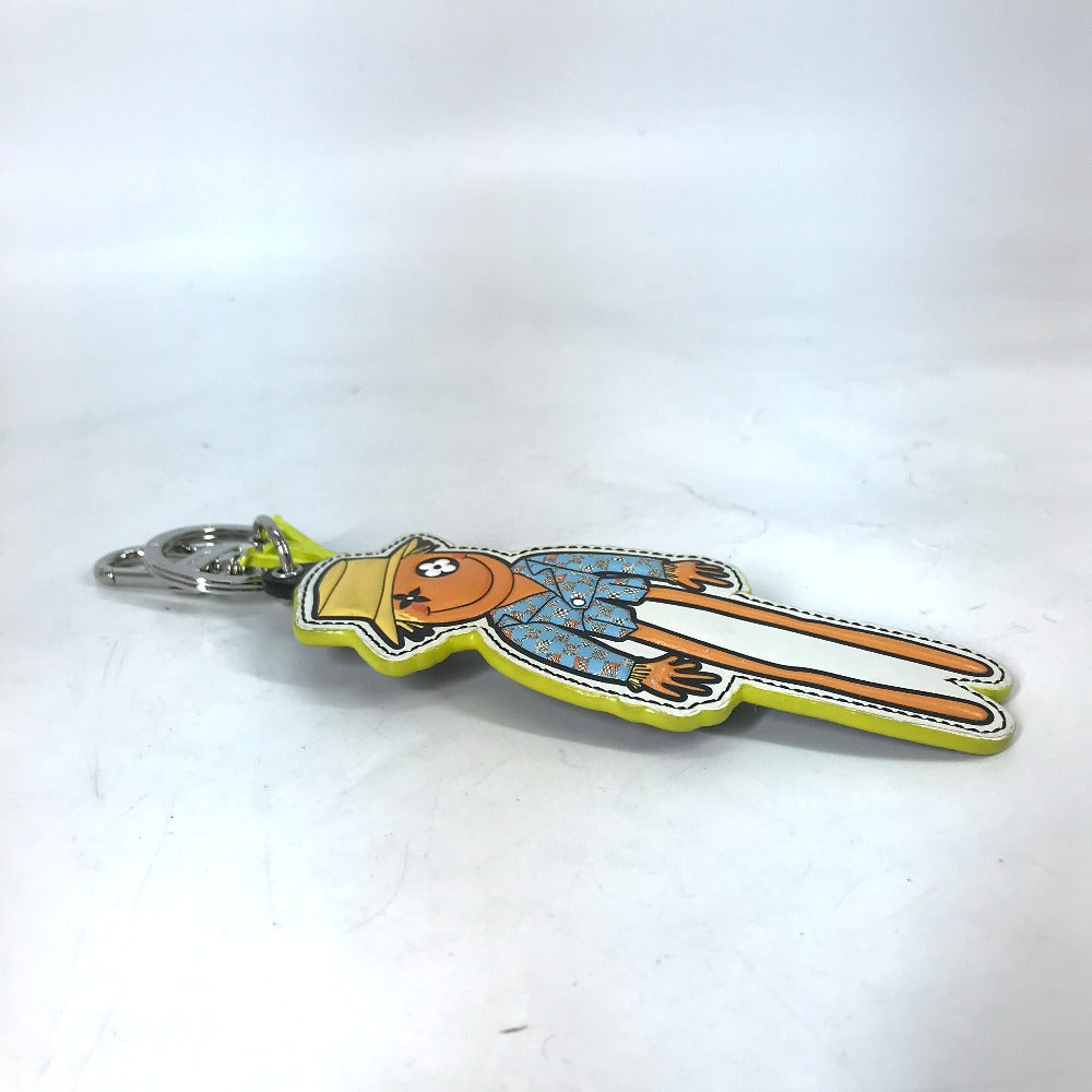 LOUIS VUITTON MP2922 LV Friends Monogram Porte-Clés LV Scarecrow Bag Charm Keychain Leather Men's Multicolor