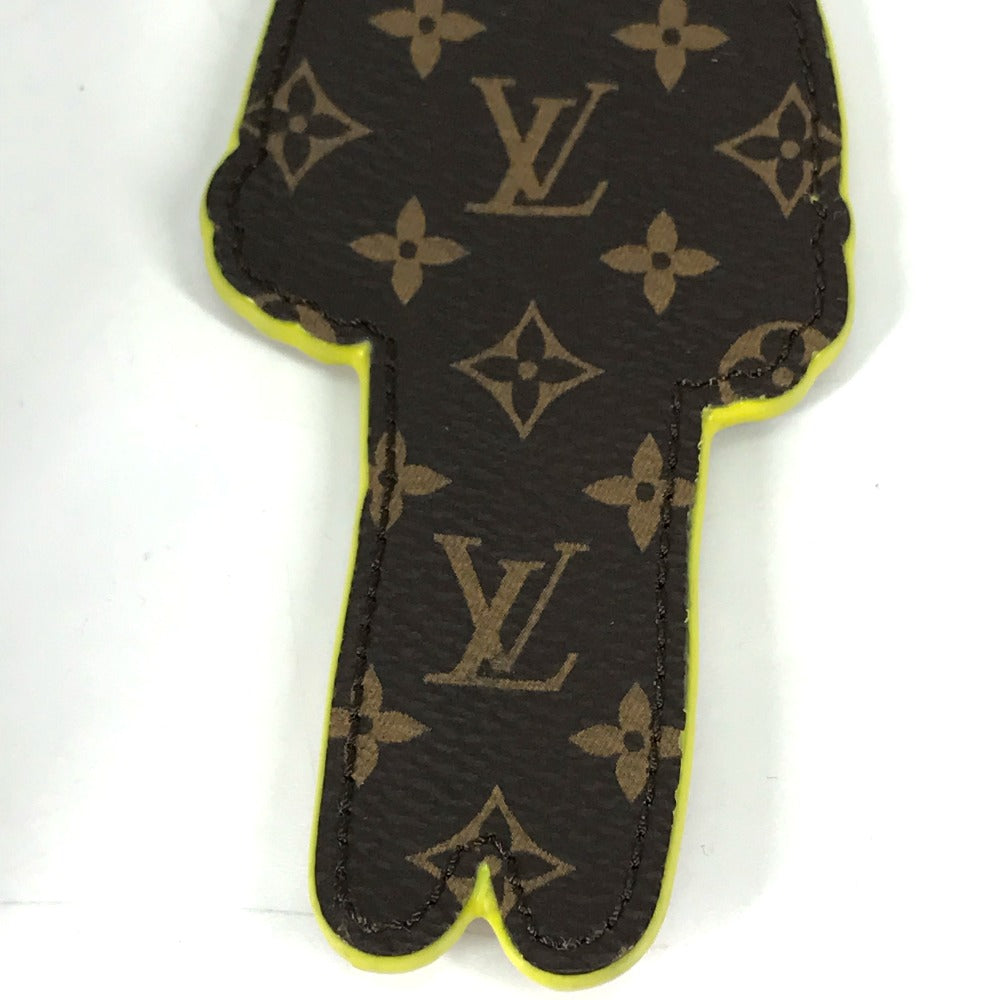 LOUIS VUITTON MP2922 LV Friends Monogram Porte-Clés LV Scarecrow Bag Charm Keychain Leather Men's Multicolor