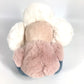 LOUIS VUITTON GI0445 Dudu Vivienne Muñeca Interior Peluche Piel Mujer Blanco
