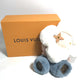 LOUIS VUITTON GI0445 Dudu Vivienne Muñeca Interior Peluche Piel Mujer Blanco