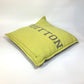 LOUIS VUITTON MP2158 Julio Cushion, Louis, Interior Goods, Furniture, Cushion, Wool/Cashmere, Unisex, Yellow/Gray
