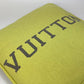 LOUIS VUITTON MP2158 Julio Cushion, Louis, Interior Goods, Furniture, Cushion, Wool/Cashmere, Unisex, Yellow/Gray