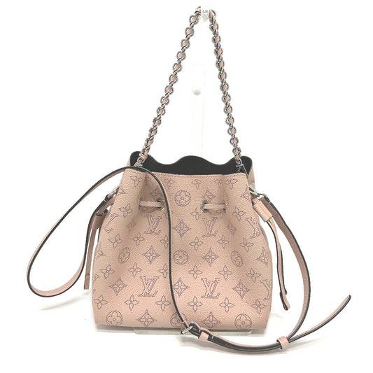 LOUIS VUITTON Ｍ57068 モノグラム・マヒナ ベラ 2WAYバッグ 巾着 カバン チェーン ショルダーバッグ モノグラムマヒナレザー レディース マグノリア ピンク - brandshop-reference