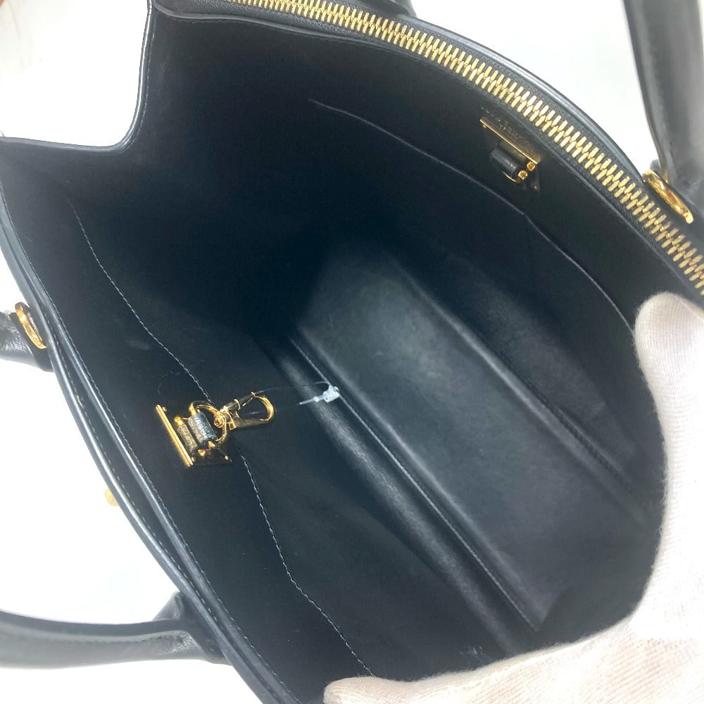 LOUIS VUITTON M53015 カバン シティ スティーマー MM ハンドバッグ レザー レディース ノワール ブラック