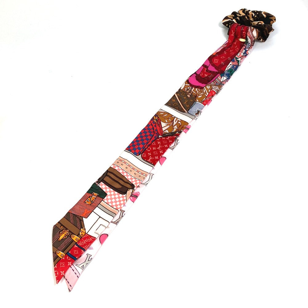 LOUIS VUITTON M76741 Accessory Scrunchie Silk Ribbon Be Mindful Hair Tie Scrunchie Silk Women's Multicolor