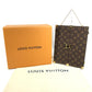 LOUIS VUITTON GI0554 モノグラム ホーム ミラー トランク インテリア 三面鏡 鏡 モノグラムキャンバス ユニセックス ブラウン