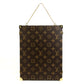 LOUIS VUITTON GI0554 モノグラム ホーム ミラー トランク インテリア 三面鏡 鏡 モノグラムキャンバス ユニセックス ブラウン