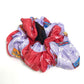 LOUIS VUITTON M77692 Scrunchie Set, Minimal Hair Accessory, Silk Scrunchie, Women's, Red and Purple