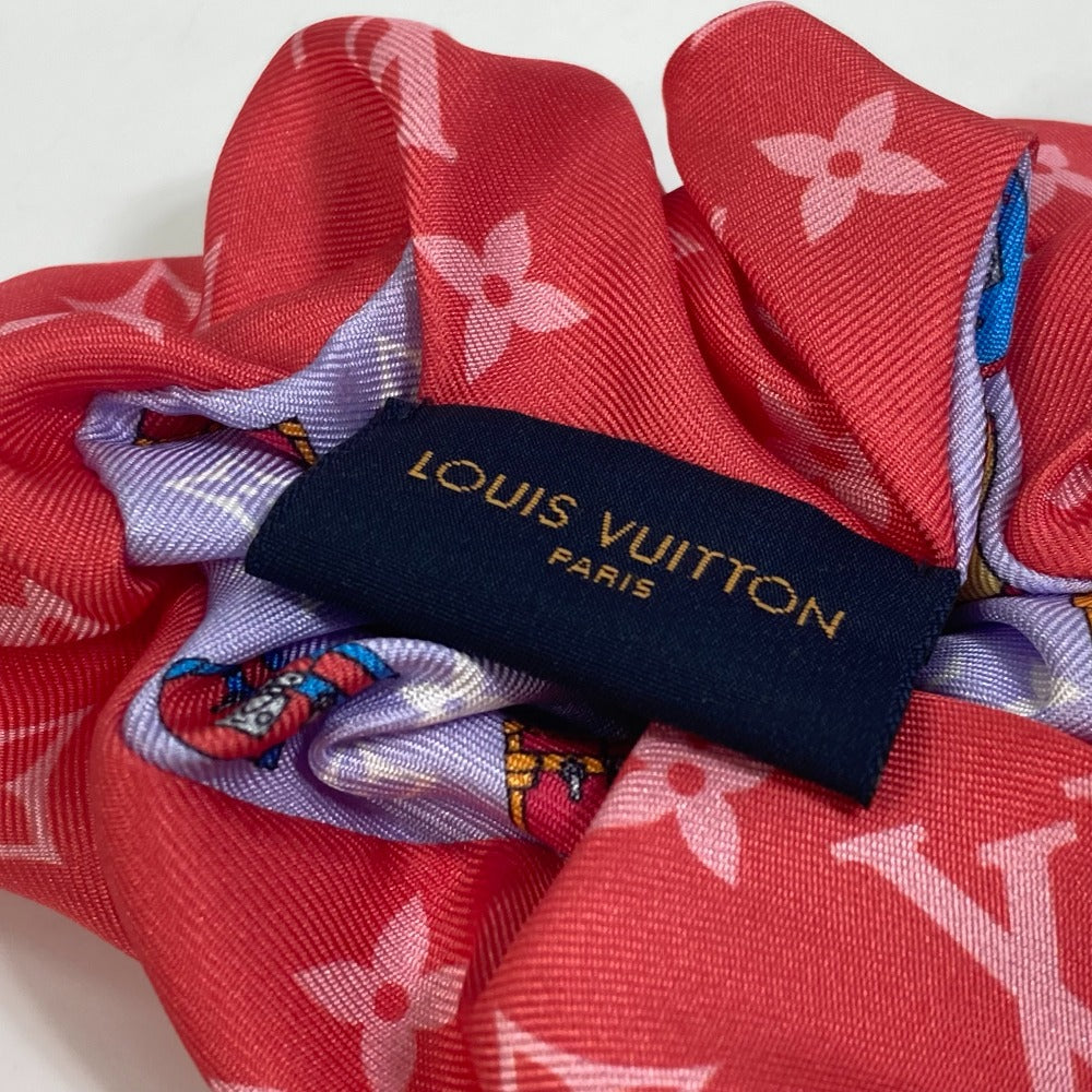 LOUIS VUITTON M77692 1つのみ シュシュセット ミニマル ヘアアクセサリー シュシュ シルク レディース マルチカラー