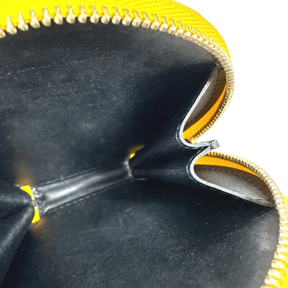 LOUIS VUITTON M91569 ヴェルニ 草間彌生コラボ ポルト モネ・シャポー 財布 小銭入れ コインケース パテントレザー レディース イエロー - brandshop-reference