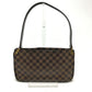 LOUIS VUITTON N51129 ダミエ オーバーニュ 肩掛け ショルダーバッグ ダミエキャンバス レディース エベヌ ブラウン