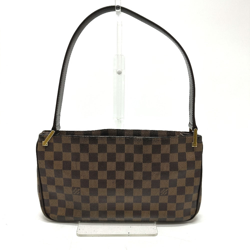 LOUIS VUITTON N51129 ダミエ オーバーニュ 肩掛け ショルダーバッグ ダミエキャンバス レディース エベヌ ブラウン