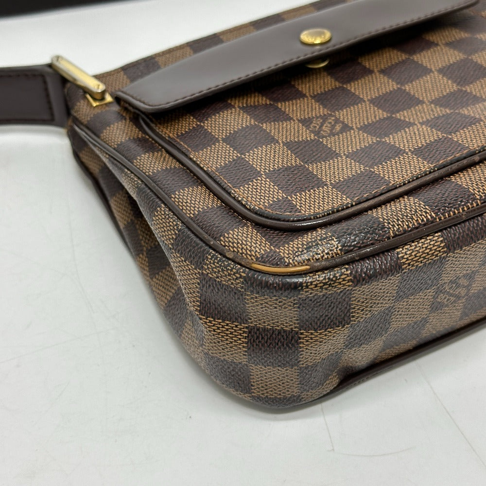 LOUIS VUITTON N51129 ダミエ オーバーニュ 肩掛け ショルダーバッグ ダミエキャンバス レディース エベヌ ブラウン